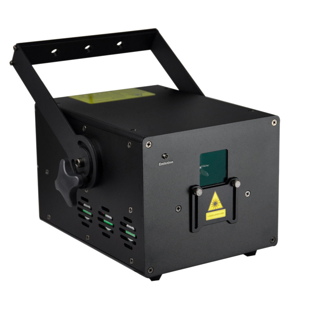 5W RGB Laser Light DMX 2000mW Red 1000mW Green 2000mW Blue Compact ...